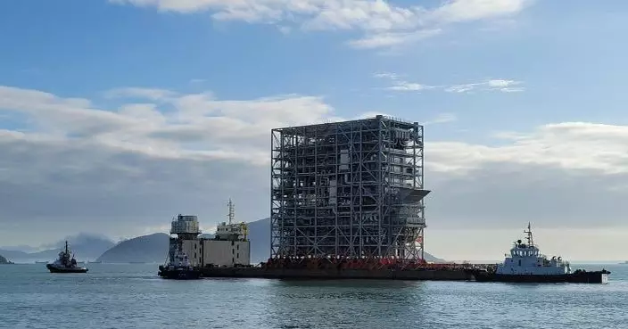 本港首個轉廢為能設施巨型組件竣工交付