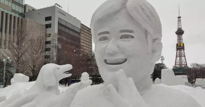 北海道札幌雪祭時隔4年再度舉辦 設3會場展出196座雪冰雕