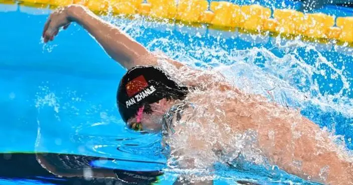 世界游泳錦標賽   國家隊男女4X100米接力破亞洲紀錄奪金