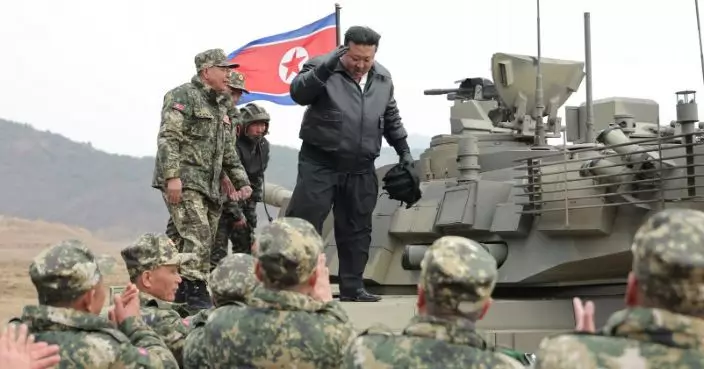 金正恩讚新型坦克世界最強 指導部隊對抗訓練