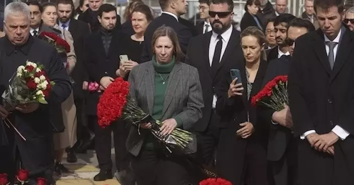 莫斯科恐襲｜美英等多國使節出席儀式悼念死難者