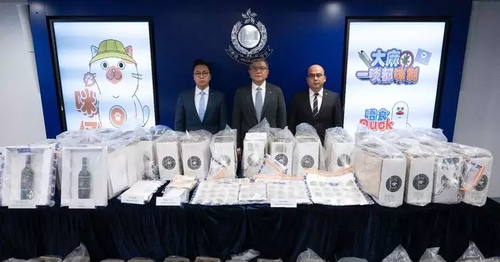 警方瓦解販毒集團檢值2.15億毒品拘5男 液態可卡因被包裝成餐酒圖魚目混珠