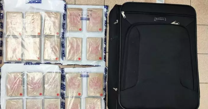 警方機場拘61歲男子涉販毒 行李箱內檢約7.5公斤海洛英