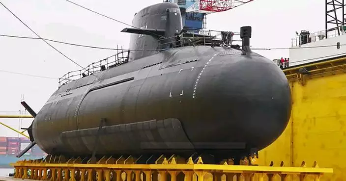 台灣最新潛艇表面凹凹凸凸 台媒辯稱：瘦馬效應，無需擔憂