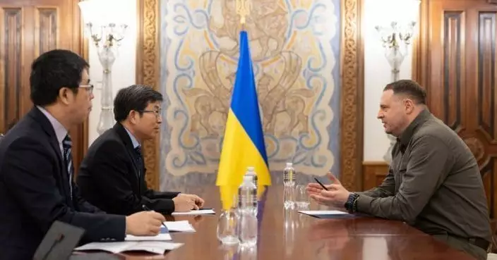 烏克蘭總統辦公室主任晤中國大使 感謝為烏爭取符合公義的和平