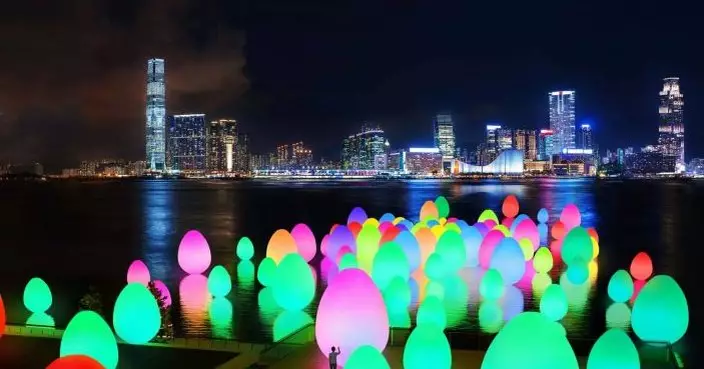 「teamLab：光漣」25日起舉行　維港兩岸首次海上裝置發光蛋