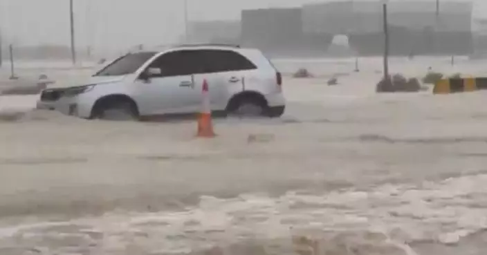 阿聯酋遭暴雨及雷暴襲擊 首都阿布扎比及杜拜均受影響