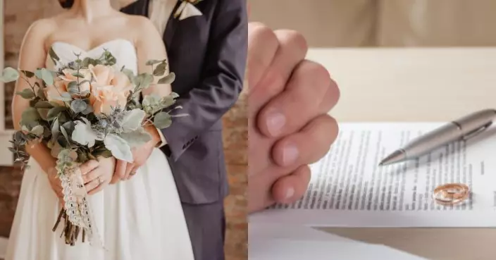 新娘前男友獲邀參加婚禮留手寫信惹禍 新郎讀完即提離婚