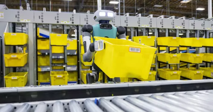 亞馬遜倉庫機器人再升級 又搬又抬似人類科技感十足