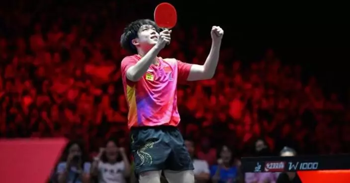 新加坡乒乓大滿貫　王楚欽王曼昱贏男女單金牌　國家隊包攬5金