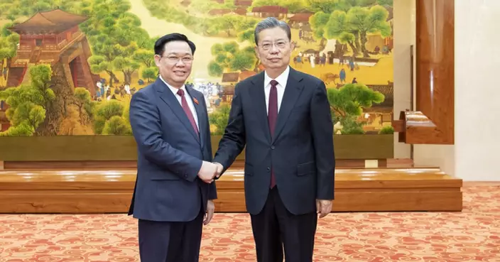 趙樂際與到訪越南國會主席會晤　冀兩國立法機構落實合作協議