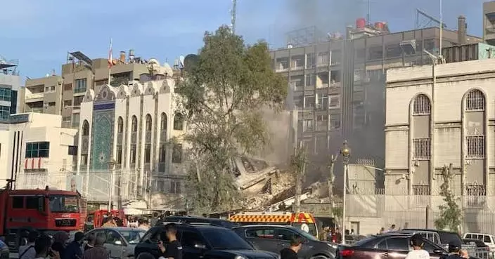 伊朗駐敘利亞大使館附近建築物遇襲 疑為以軍空襲