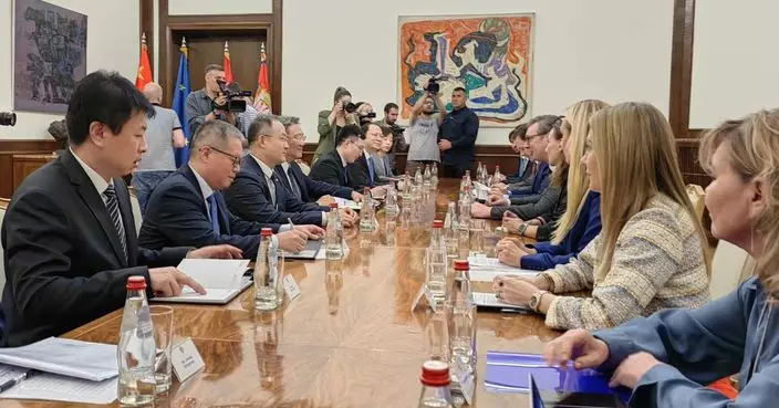 王文濤晤塞爾維亞總統 冀中塞加快貿易投資和基礎設施合作