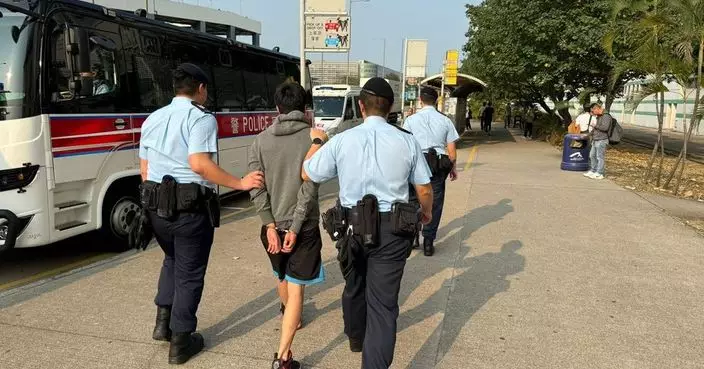 警方新界南跨部門反黑工 共拘31人