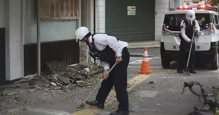 日本愛媛縣6.6級地震 增至最少9人受傷