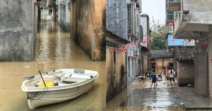 廣東暴雨成災已釀最少4死10失蹤　國家防總要求快速組織搶險救援