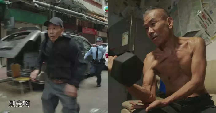 逆天奇案2｜相隔17年再現TVB劇集 69歲張雷街頭追逐+半裸舉啞鈴騷爆肌寶刀未老