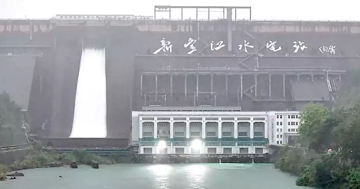 廣東最大 新豐江水庫相隔18年再洩洪