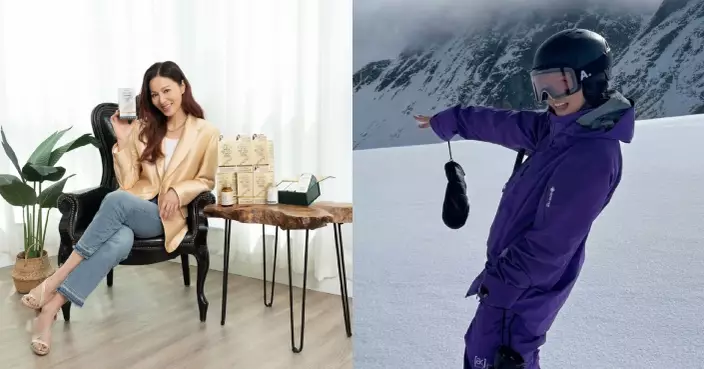 48歲逆齡女王滕麗名拍攝廣告容光煥發 偕丈夫好友加國滑雪被懷疑「虛報年齡」