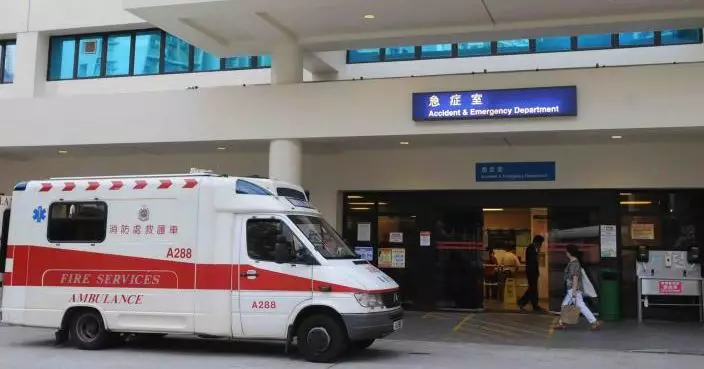 銅鑼灣地盤男工意外由33樓飛墮兩層  頭傷清醒送院