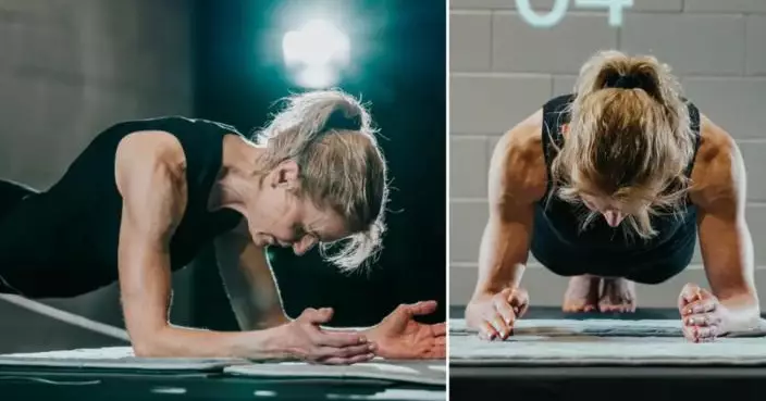 超強肌肉！加國58歲婦「平板支撐」達4小時30分破世界紀錄