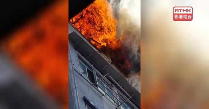 廣東道金華大廈火警救熄無人傷　期間約百多人自行疏散