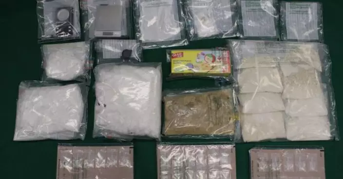 海關在長沙灣檢獲懷疑毒品市值約300萬元　一名男子被捕