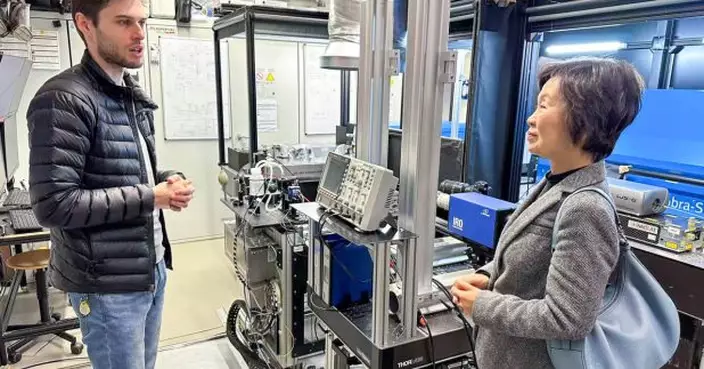 蔡若蓮訪問德國法蘭克福　到訪大型應用科學大學