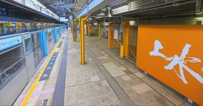 港鐵沙田及上水站月台閘門投入服務 年內月台設閘門車站增至9個