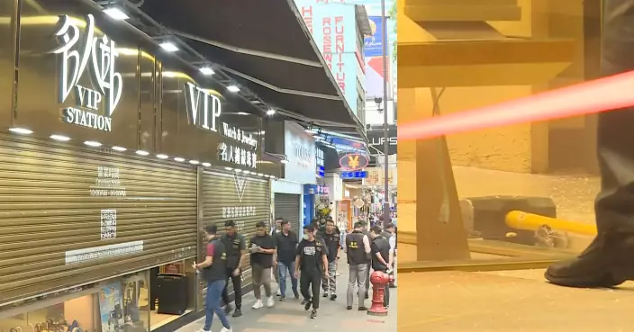 尖沙咀珠寶店遭持刀槍賊闖入 警趕至現場拘捕4名疑犯