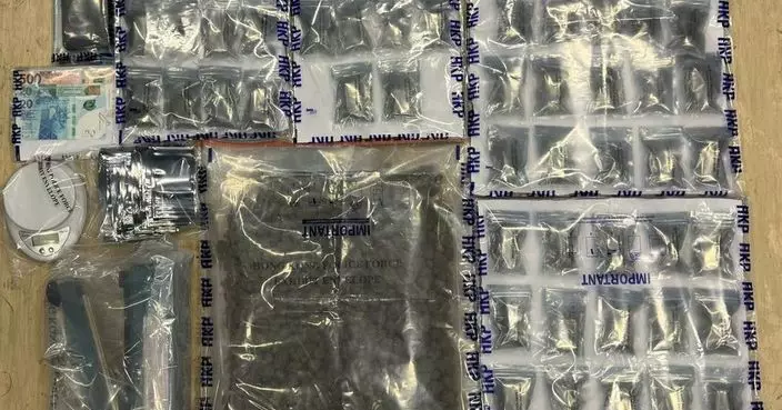 警方大圍搗毒品倉檢約一公斤大麻花 拘捕一名40歲男子涉販毒