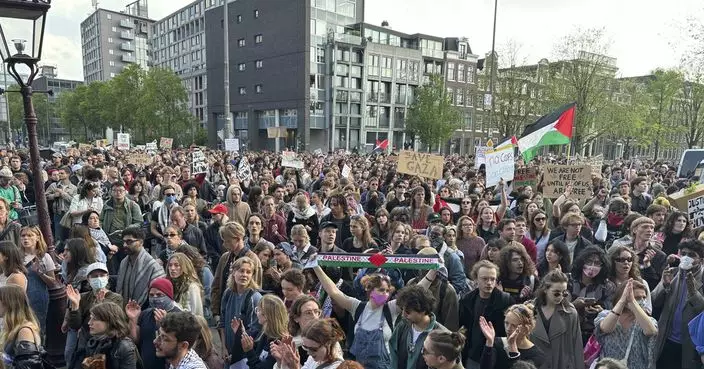 荷蘭阿姆斯特丹大學關閉兩日 要求警方介入反戰示威　