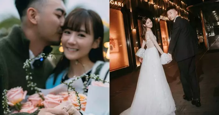 TVB小花王虹茵公開婚照 年初獲型仔男友浪漫求婚