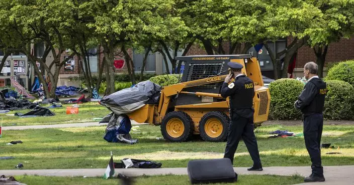 芝加哥帝博大學示威營地被清場 警方指兩男女被捕無人受傷