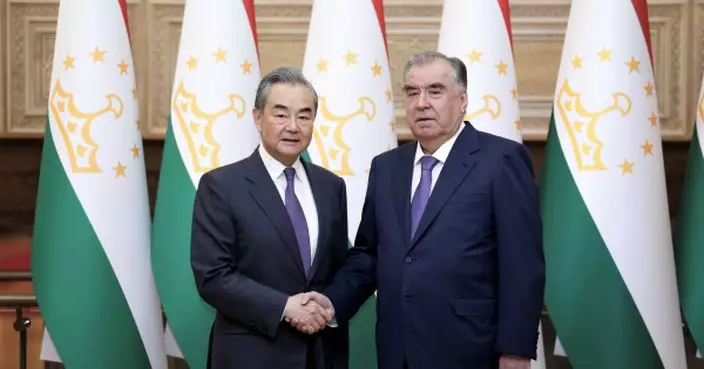 王毅晤塔吉克總統 指中方致力助塔吉克提升經濟發展水平