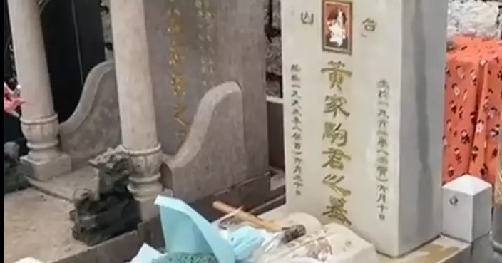 黃家駒墓碑被刑毀  消息指其中一被捕者曾涉擾亂公眾場所