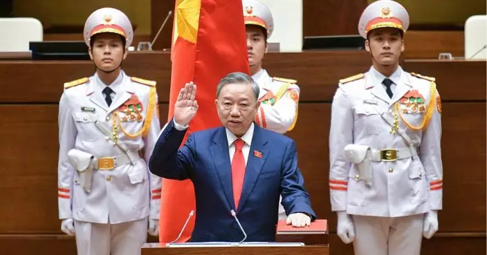 接替武文賞 蘇林當選越南國家主席