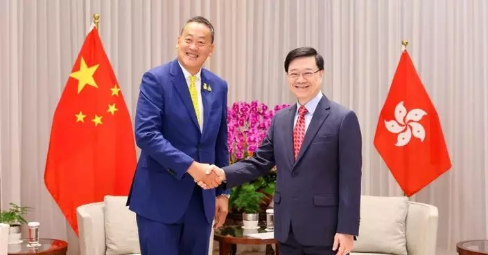 泰國總理年內第二度訪港　李家超冀促進雙邊經濟文化聯繫互利共贏
