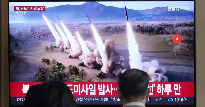 北韓清晨向東部海域發射約十枚疑似短程彈道導彈