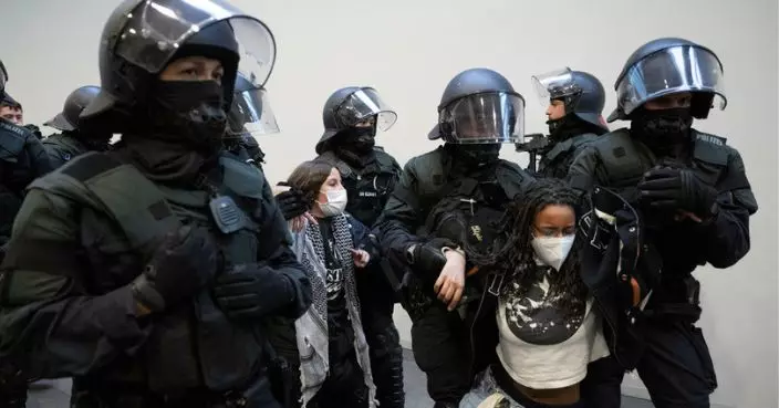 德國荷蘭大學校園紛掀挺巴示威 警方清場爆衝突