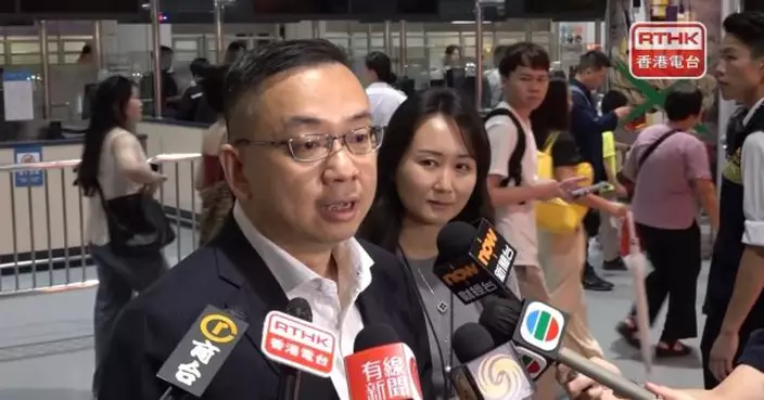 郭俊峯稱截至早上10時有4.3萬人次內地旅客入境