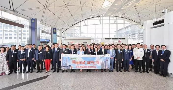 國產客機C919載逾百大學生赴上海交流　陳國基：共同見證「兩個首次」