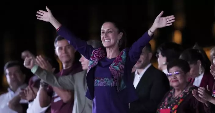墨西哥大選辛鮑姆得票約六成 當選成當該國首位女總統