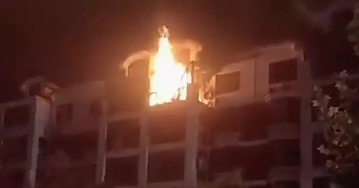 河南省鄭州市一小區發生火警4人死亡