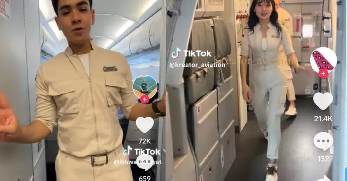 棄包臀裙高踭鞋！印尼空姐著帥氣工裝制服獲讚：好有安全感！