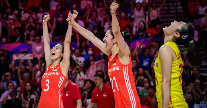 世聯賽香港站中國女排四連勝完美收官　周四總決賽迎戰日本爭四強