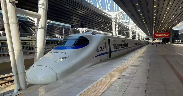 首班香港至北京西站高鐵動臥列車準時抵達北京