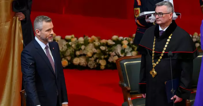 斯洛伐克總統佩列格里尼宣誓就任　承諾共建具凝聚力社會