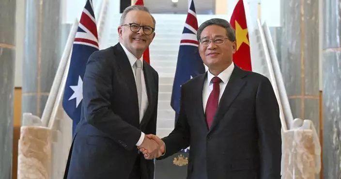 國務院總理李強會晤澳洲總理阿爾巴內塞