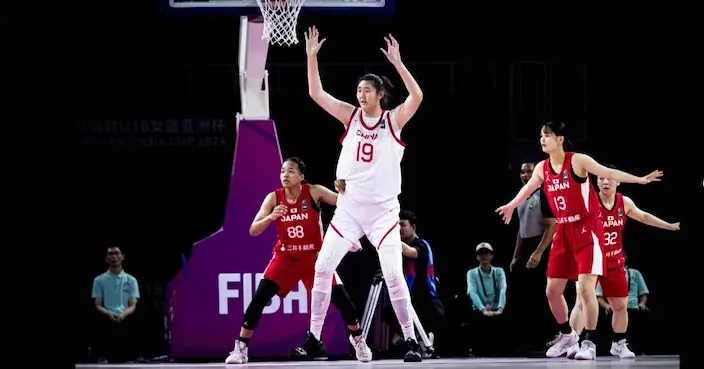 7呎3吋「女姚明」 17歲張子宇率中國U18女籃狂數對手 有望27年進軍WNBA
